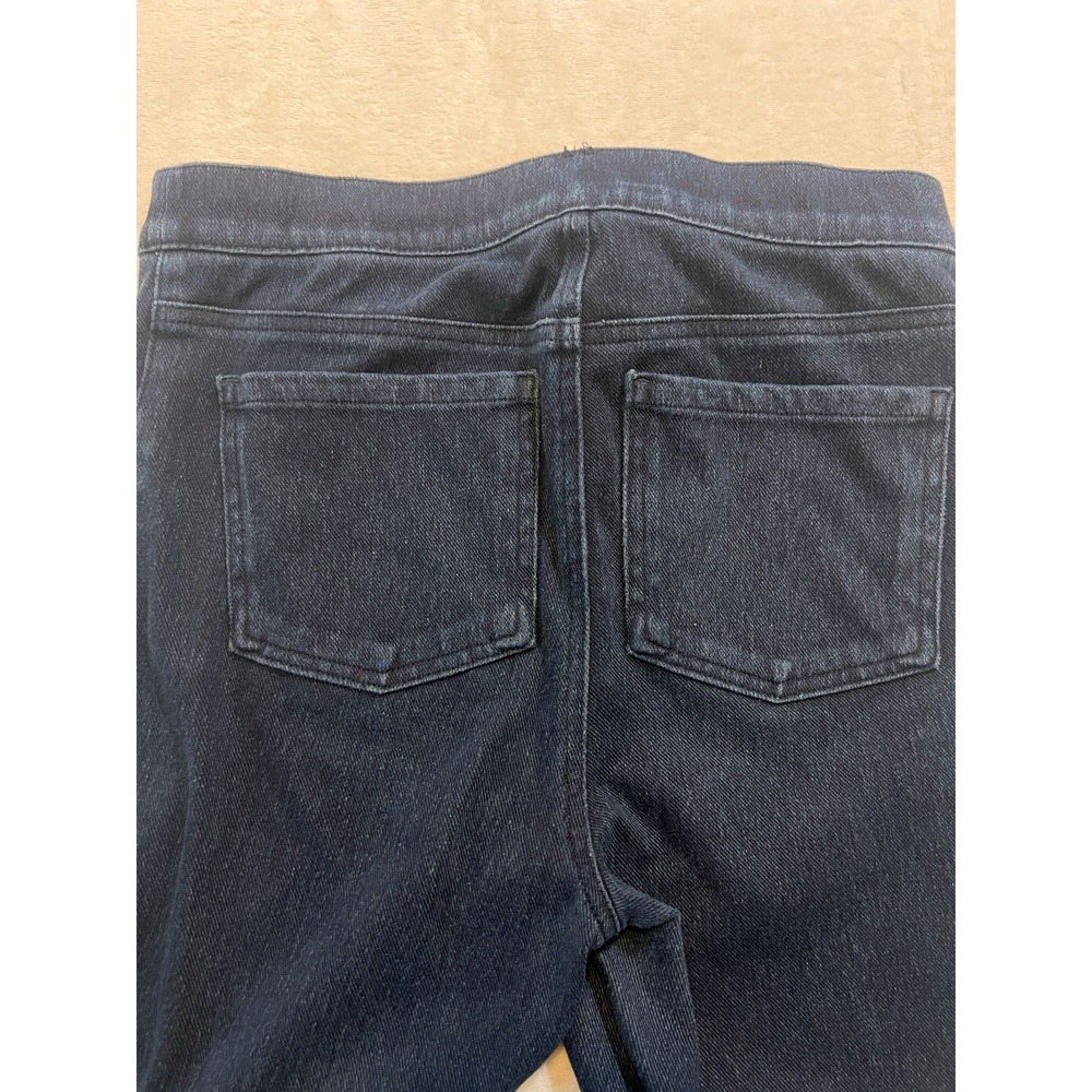 Spanx stretch Ankle Leggings Dark Indigo Blue Petite Medium 20242P - Picture 6 of 7